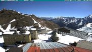 Archived webcam image showing Albergo Quarto Pirovano, Passo Stelvio on 25 Apr 2026 at 10:24
