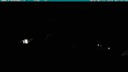 Archived webcam image showing Albergo Quarto Pirovano, Passo Stelvio on 12 May 2026 at 02:57