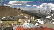 Archiviertes Webcam Bild: Stilfserjoch: Albergo Quarto Pirovano am 28.05.2026 um 14:14 Uhr