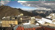 Archiviertes Webcam Bild: Stilfserjoch: Albergo Quarto Pirovano am 28.05.2026 um 18:14 Uhr