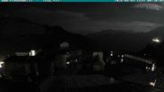Archived webcam image showing Albergo Quarto Pirovano, Passo Stelvio on 3 Aug 2026 at 00:10