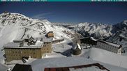 Archiviertes Webcam Bild: Stilfserjoch: Albergo Quarto Pirovano am 26 Feb 2026 um 12:08 Uhr