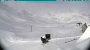 Archived webcam image showing Passo Stelvio, Valle del Braulio on 22 Mar 2026 at 10:37