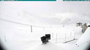 Archived webcam image showing Passo Stelvio, Valle del Braulio on 22 Mar 2026 at 12:37