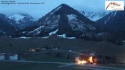 Archived webcam image showing Kartitsch - View Hotel Monte on 12 Apr 2026 at 20:39