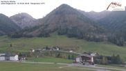 Archived webcam image showing Kartitsch - View Hotel Monte on 12 Oct 2026 at 18:37