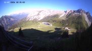 Archiviertes Webcam Bild: Ladurns: Piste an der Ladurner Alm am 12.07.2026 um 18:08 Uhr