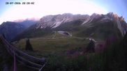 Archiviertes Webcam Bild: Ladurns: Piste an der Ladurner Alm am 28.07.2026 um 20:40 Uhr
