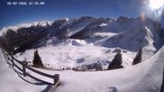 Archiviertes Webcam Bild: Ladurns: Piste an der Ladurner Alm am 26 Feb 2026 um 12:52 Uhr