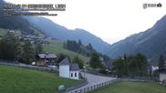 Archived webcam image showing Prägraten in East Tyrol on 27 Jun 2026 at 06:45