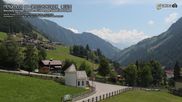Archived webcam image showing Prägraten in East Tyrol on 27 Jun 2026 at 12:45