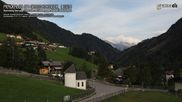 Archived webcam image showing Prägraten in East Tyrol on 26 Aug 2026 at 18:45