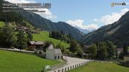 Archived webcam image showing Prägraten in East Tyrol on 23 Aug 2026 at 12:53