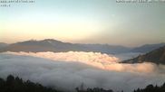 Archived webcam image showing Ferndorf at Lake Millstätter See on 3 Aug 2026 at 06:12