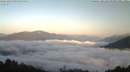 Archived webcam image showing Ferndorf at Lake Millstätter See on 3 Aug 2026 at 07:12