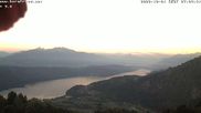 Archived webcam image showing Ferndorf at Lake Millstätter See on 1 Oct 2026 at 07:37