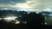 Archived webcam image showing Mount Schafberg, Panoramic View on 21 Oct 2026 at 02:20