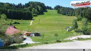 Archived webcam image showing Lift and run at the ski resort Schidorf Kirchbach on 28 May 2026 at 12:06