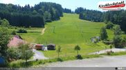Archived webcam image showing Lift and run at the ski resort Schidorf Kirchbach on 26 Jun 2026 at 14:10