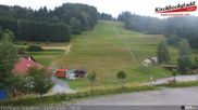 Archived webcam image showing Lift and run at the ski resort Schidorf Kirchbach on 12 Jul 2026 at 18:13