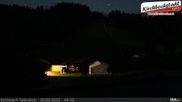 Archived webcam image showing Lift and run at the ski resort Schidorf Kirchbach on 26 Aug 2026 at 04:27