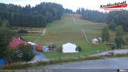 Archived webcam image showing Lift and run at the ski resort Schidorf Kirchbach on 26 Aug 2026 at 06:27