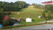 Archived webcam image showing Lift and run at the ski resort Schidorf Kirchbach on 26 Aug 2026 at 08:27