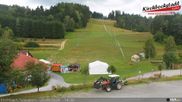 Archived webcam image showing Lift and run at the ski resort Schidorf Kirchbach on 26 Aug 2026 at 14:27