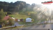 Archived webcam image showing Lift and run at the ski resort Schidorf Kirchbach on 26 Aug 2026 at 18:27