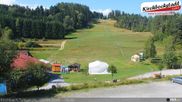 Archived webcam image showing Lift and run at the ski resort Schidorf Kirchbach on 26 Aug 2026 at 10:27