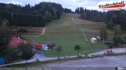 Archived webcam image showing Lift and run at the ski resort Schidorf Kirchbach on 24 Sep 2026 at 06:35