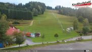 Archived webcam image showing Lift and run at the ski resort Schidorf Kirchbach on 24 Sep 2026 at 18:35