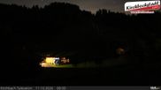 Archived webcam image showing Lift and run at the ski resort Schidorf Kirchbach on 11 Oct 2026 at 00:01