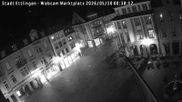 Archived webcam image showing View at the market place in Ettlingen on 10 May 2026 at 00:16