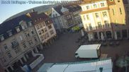Archived webcam image showing View at the market place in Ettlingen on 24 Jun 2026 at 06:59