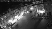 Archived webcam image showing View at the market place in Ettlingen on 24 Jun 2026 at 00:59