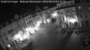 Archived webcam image showing View at the market place in Ettlingen on 16 Aug 2026 at 02:15
