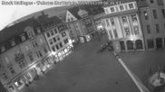 Archived webcam image showing View at the market place in Ettlingen on 9 Mar 2026 at 06:35