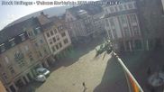 Archived webcam image showing View at the market place in Ettlingen on 9 Mar 2026 at 14:35