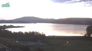 Archived webcam image showing View over the Wallersee on 14 Jun 2026 at 04:34