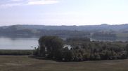 Archived webcam image showing View over the Wallersee on 3 Aug 2026 at 10:11