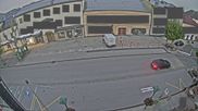 Archived webcam image showing Town square at Neumarkt am Wallersee on 15 Sep 2026 at 06:28