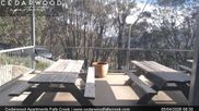 Archived webcam image showing Falls Creek - Cedarwood Apartments on 5 Apr 2026 at 00:22