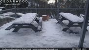 Archived webcam image showing Falls Creek - Cedarwood Apartments on 5 Jul 2026 at 08:08