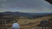 Archived webcam image showing View from the Fox Peak top station on 25 May 2026 at 04:00