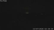 Archived webcam image showing View from the Fox Peak top station on 12 Jul 2026 at 16:47