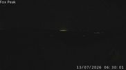 Archived webcam image showing View from the Fox Peak top station on 12 Jul 2026 at 20:47