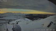 Archived webcam image showing View from the Fox Peak top station on 12 Jul 2026 at 22:47