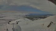 Archived webcam image showing View from the Fox Peak top station on 13 Jul 2026 at 00:54
