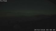 Archived webcam image showing View from the Fox Peak top station on 27 Feb 2026 at 12:01